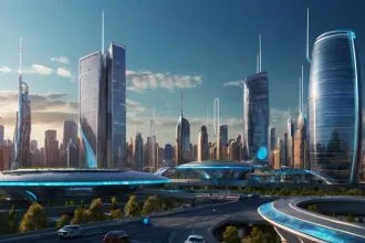 5G network infrastructure supporting faster mobile connections and connected devices