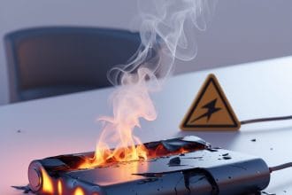 lithium battery explosion