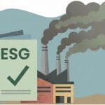esg scores misleading investors illustrated as sustainability claims on paper hiding real environmental impact
