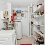 Utility room water heater for a heat pump water heater guide